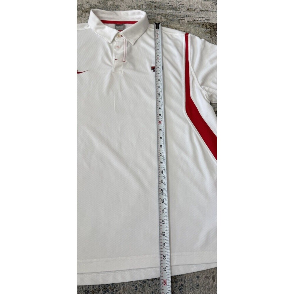 Texas Tech Nike Team shirt adult XL white red football Nikefit short sleeve - Picture 4 of 7